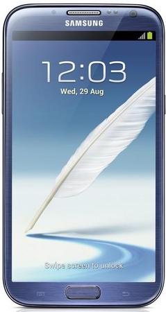 Смартфон Samsung Galaxy Note 2 GT-N7100 Blue - Бугульма